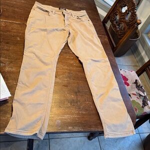 DUER Tan N2X Relaxed Taper Men’s Pants 34x32
